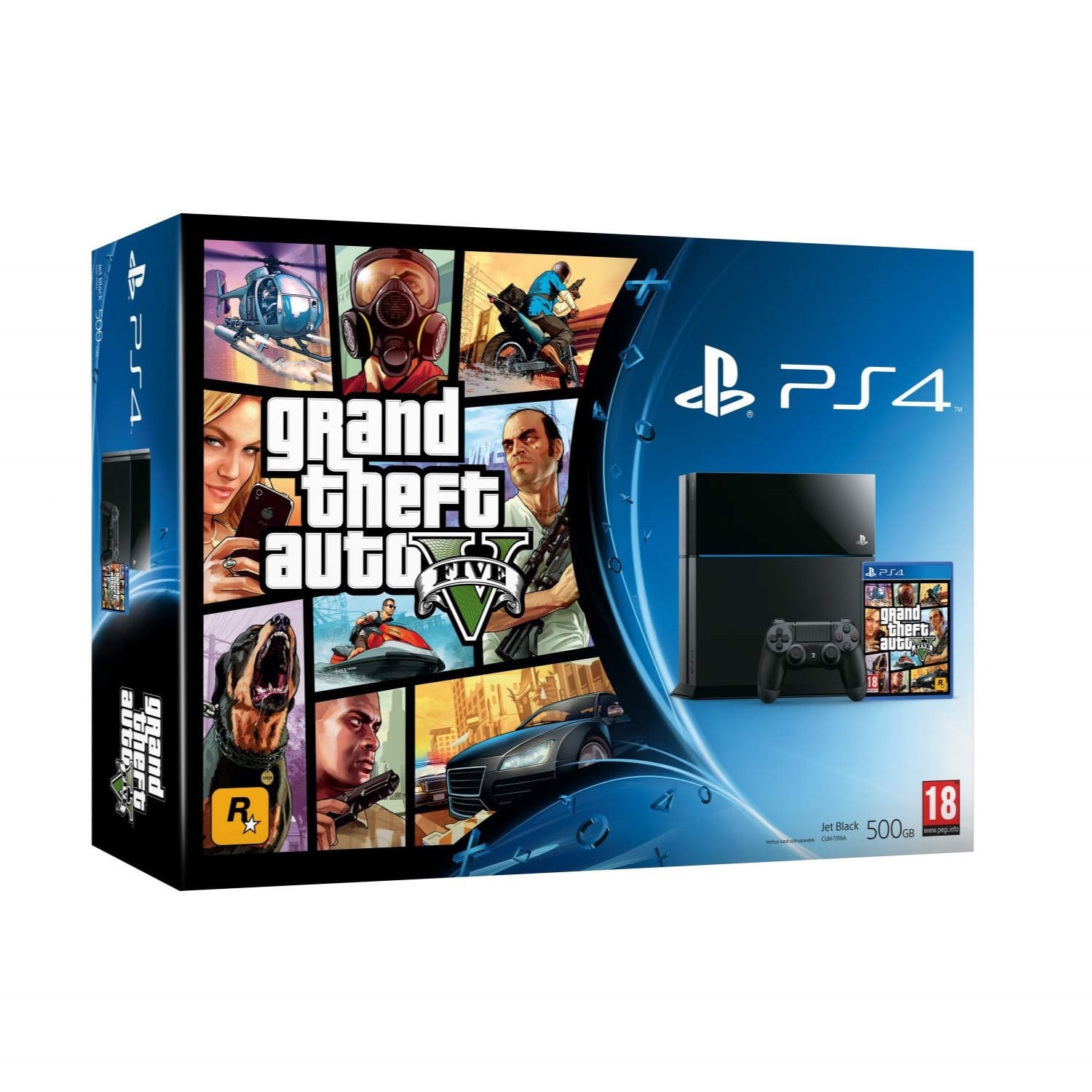 Sony Playstation 500GB Console PS4 with GTA Laptops Direct