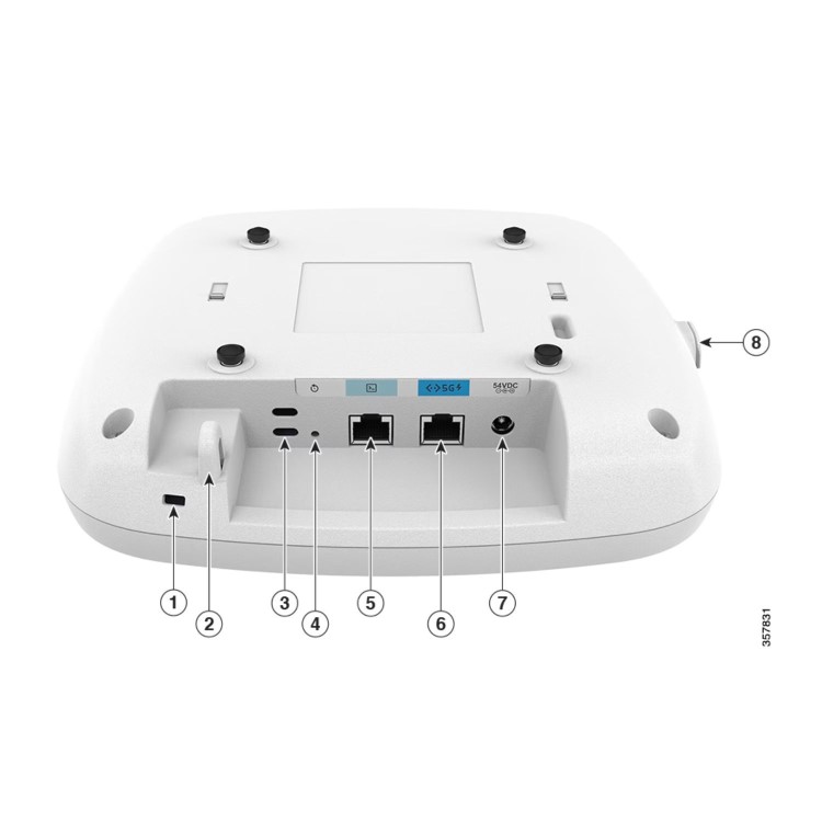 Cisco Catalyst 9166I WiFi 6E Wireless Access Point