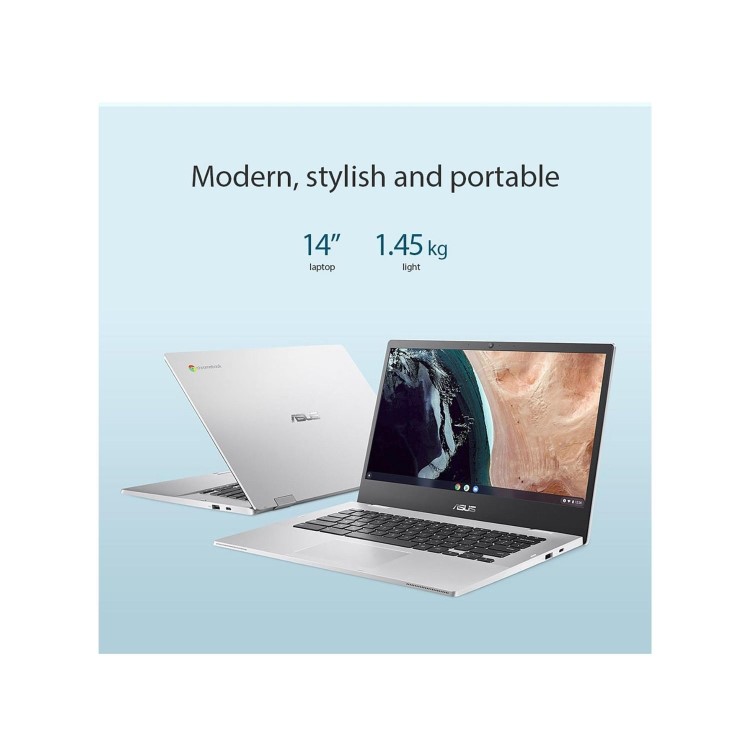 Refurbished ASUS CX1400CKA-EK0131 Intel Pentium Silver 4GB RAM 128GB eMMc 14 Inch Chromebook