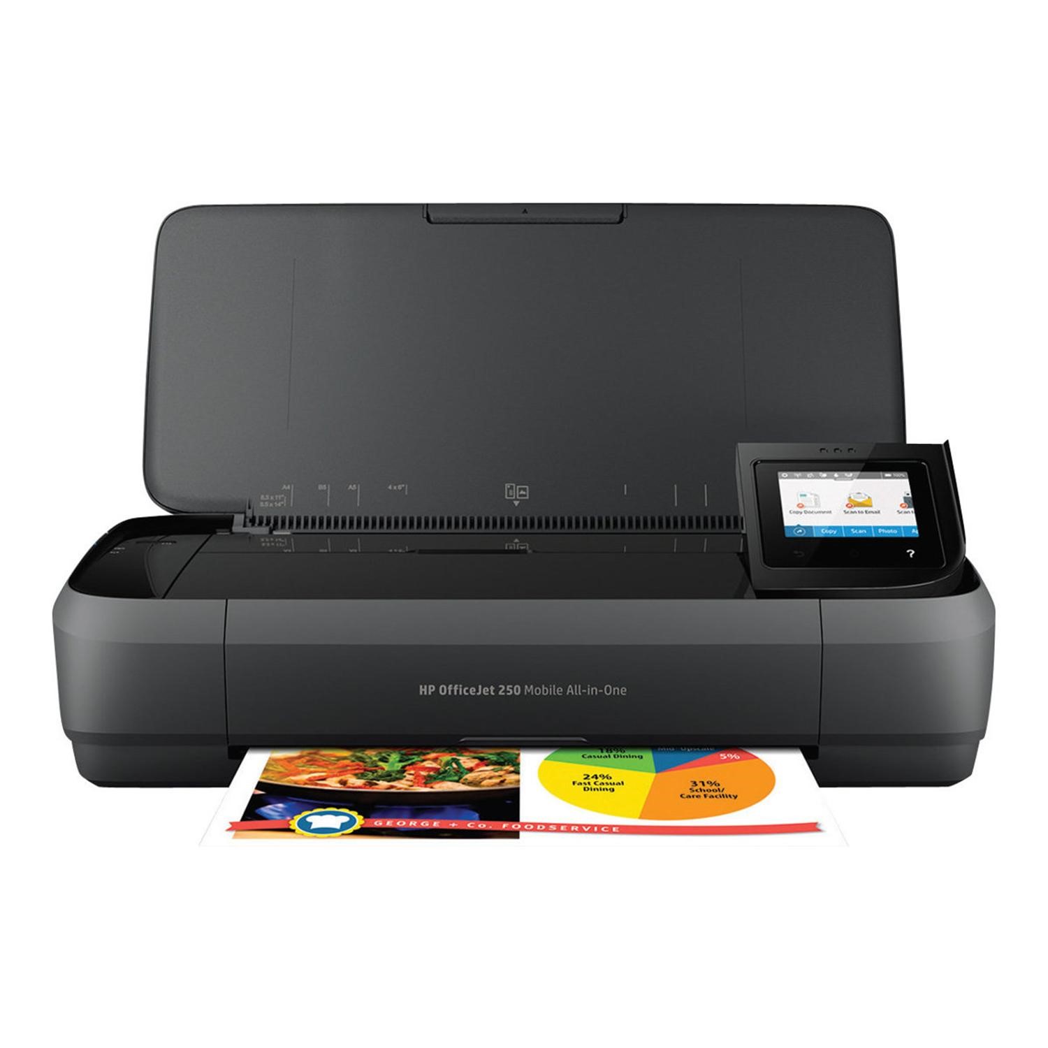 HP Colour Officejet 250 A4 Colour Multifunction Printer