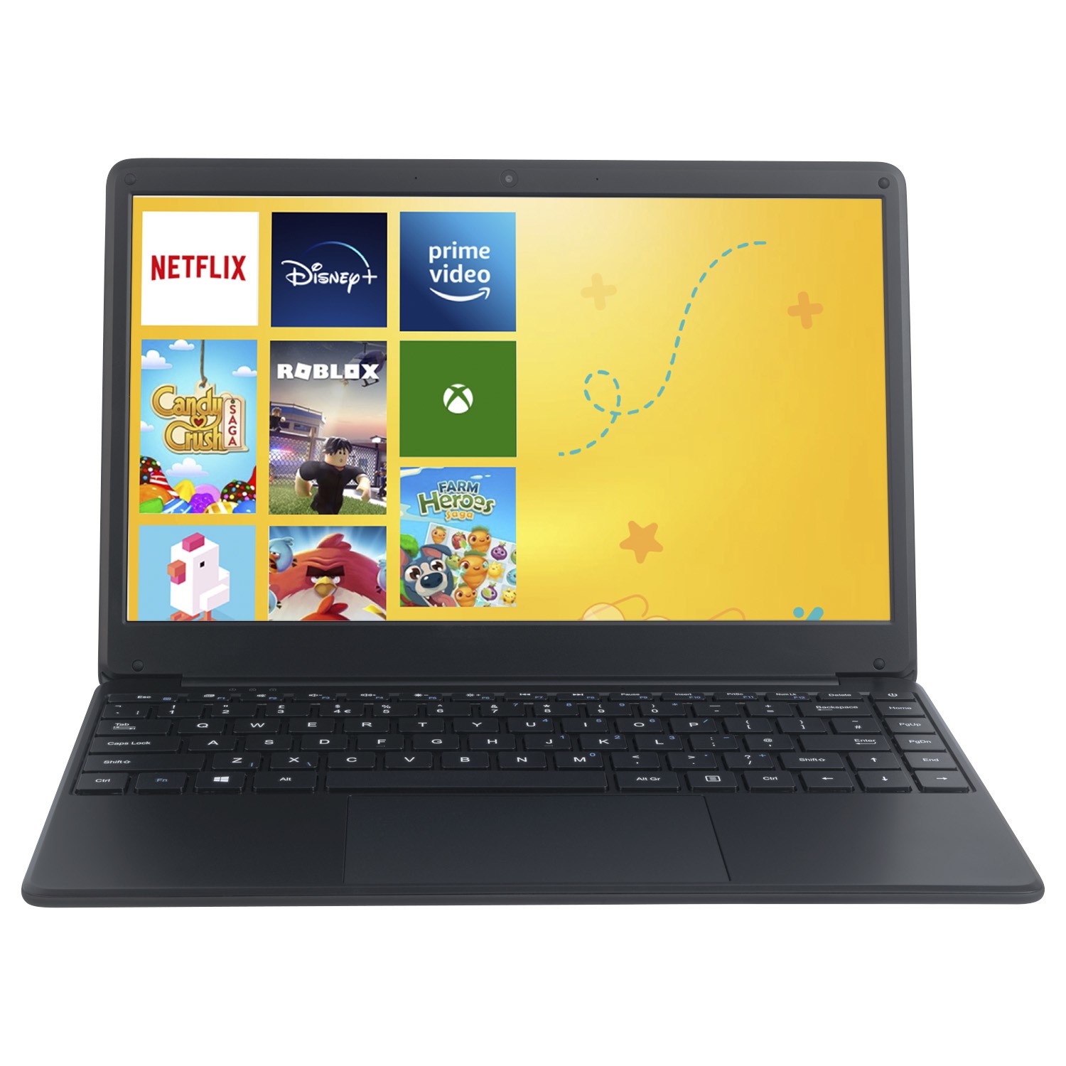 14 Inch Intel Kids Laptop 4GB 64GB eMMC Windows 10 S Coda 1.4 