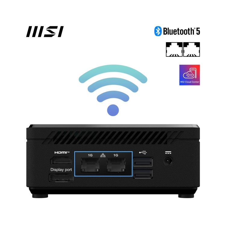 MSI Cubi N ADL S Intel N100 Mini Barebone PC