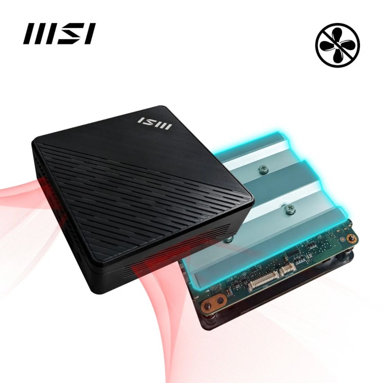 MSI Cubi N ADL S Intel N100 Mini Barebone PC