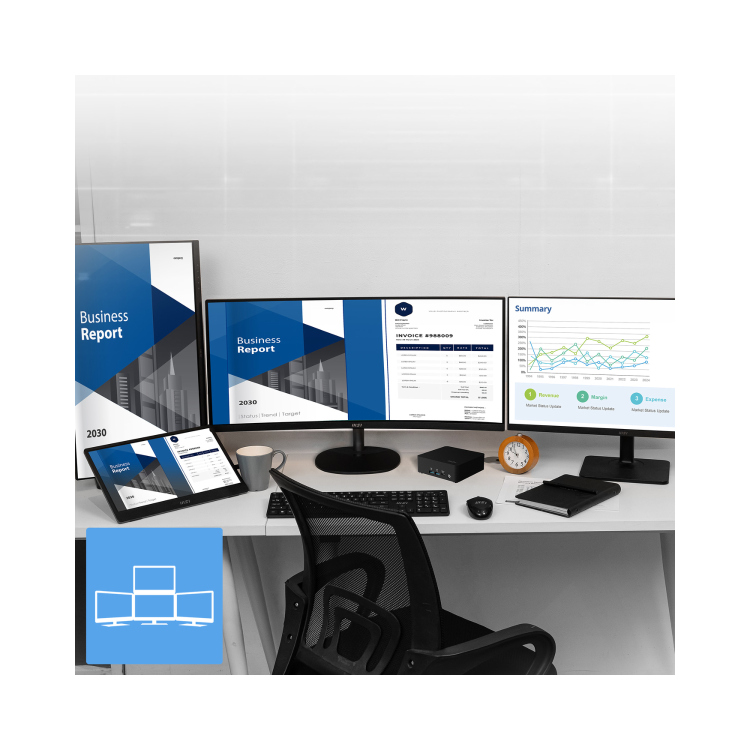 MSI Cubi NUC AI 1UMG SFF Intel Core i5 125H Mini Barebone PC