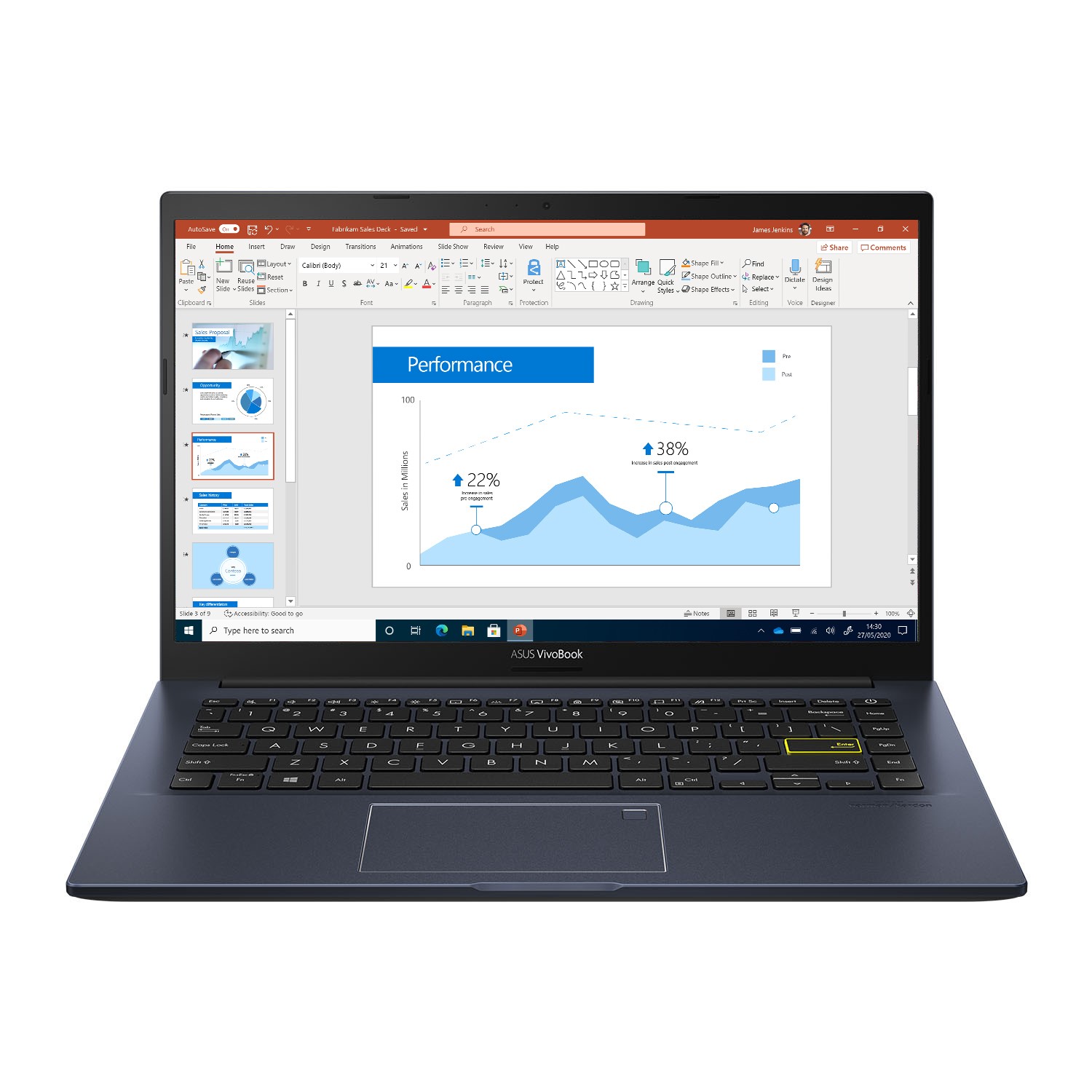 ASUS Vivobook Ryzen 7-4700U 8GB 512GB 14 Inch Windows 10 Pro Laptop - Laptops Direct ASUS Vivobook Ryzen 7-4700U 8GB 512GB 14 Inch Windows 10 Pro Laptop - Laptops Direct