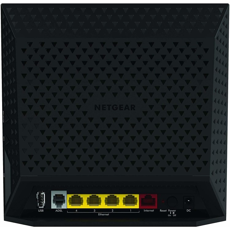 Netgear D6400 1.3Gbps Dual-Band 4 Port Modem Phone Line Router