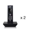 SagemCom D750A Cordless Telephone with Answer Machine - Twin