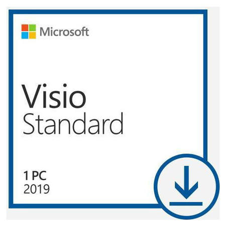 Microsoft Visio Standard 2019 - 1 PC Device - Electronic Download