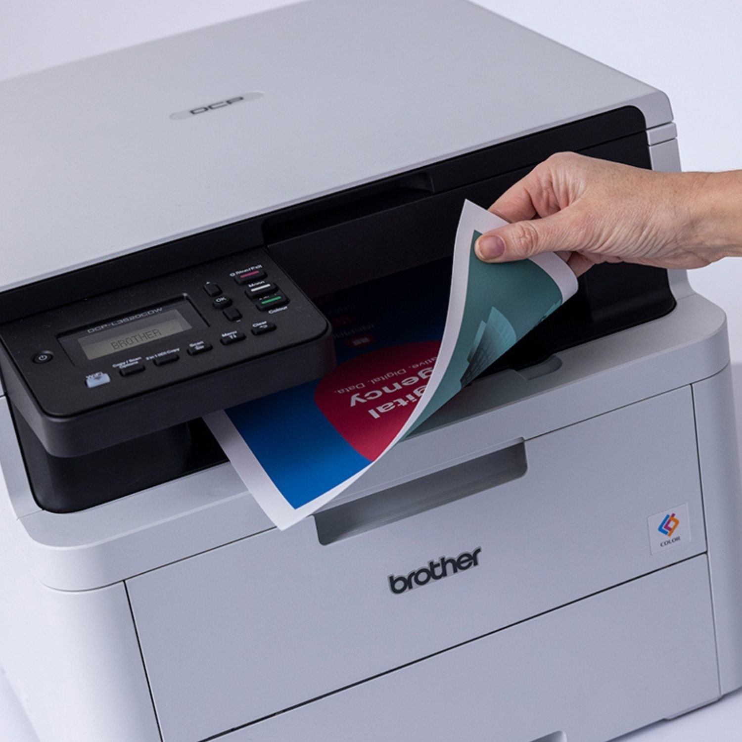 Brother Rj 3520 Brother DCP-L3520CDW Colour Laser LED Multifunction Printer - Laptops ...