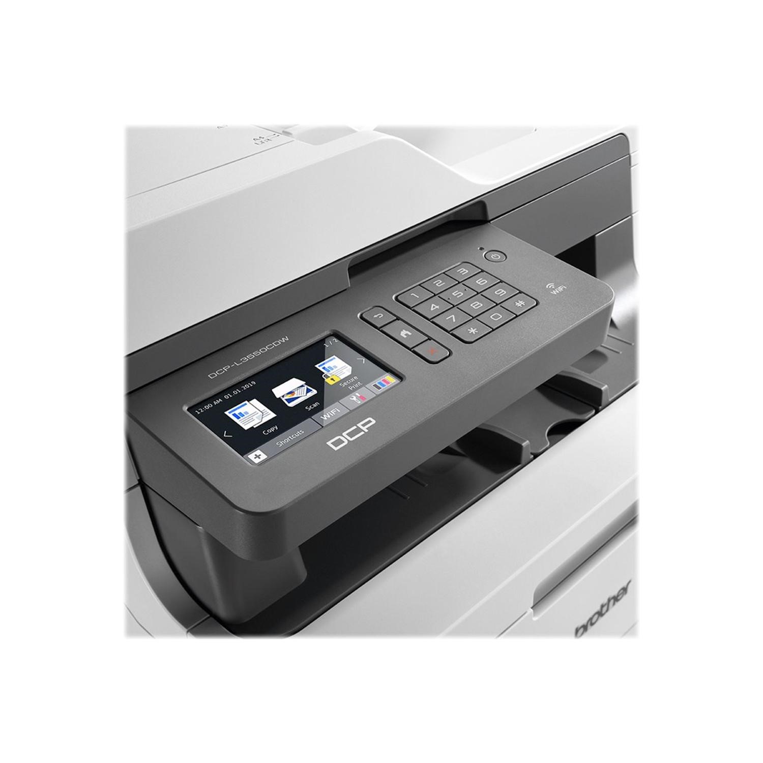 peddelen Promoten Uluru Brother DCP-L3550CDW A4 Multifunction Colour Laser Printer - Laptops Direct
