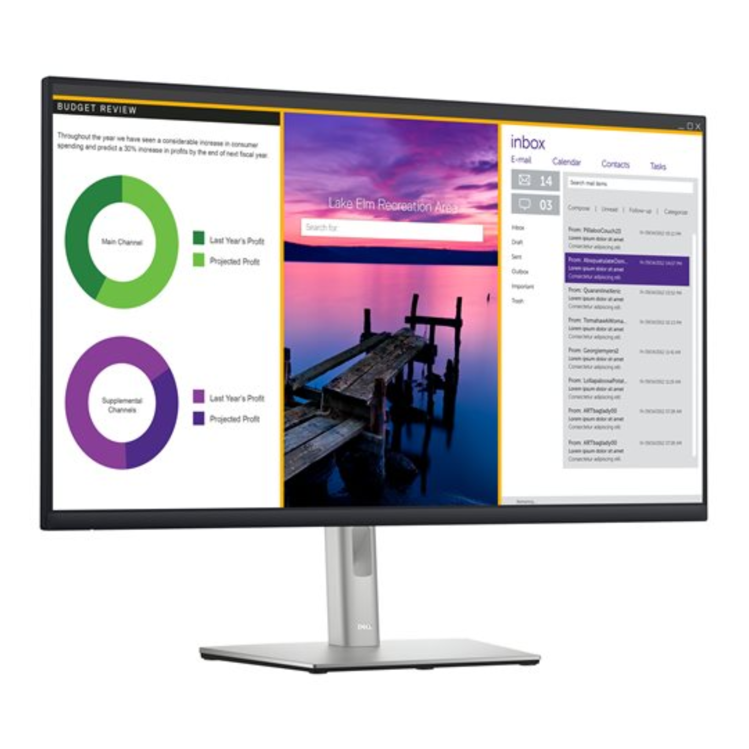 Dell P3223QE Monitor LCD LED 4K UHD da 31,5 - 16:9 - Conformità TAA, Nero, Argento Dell P3223QE Monitor LCD LED 4K UHD da 31,5 - 16:9 - Conformità TAA, Nero, Argento