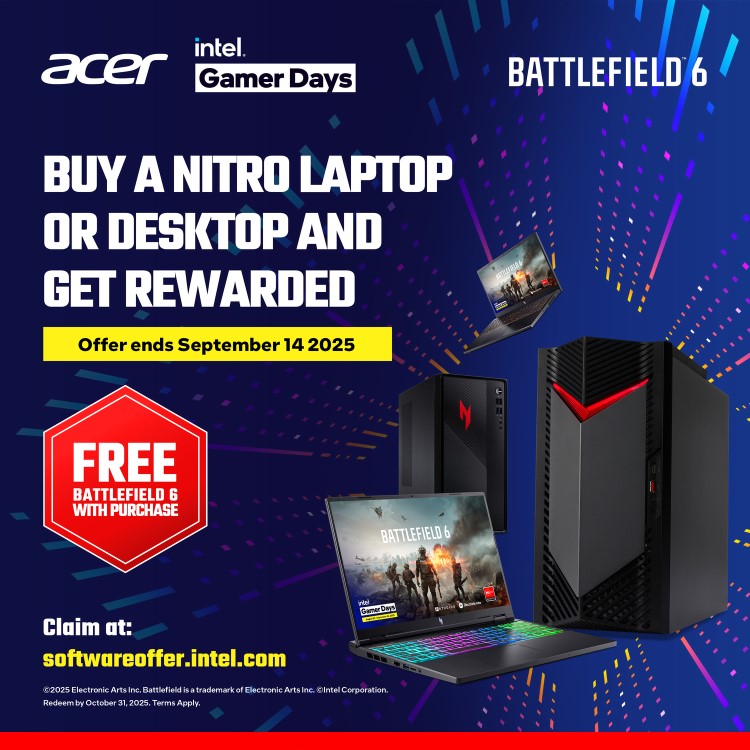 Acer Nitro 20 AMD N20-13H5U Intel Core i5-13420H 16GB RAM 512GB SSD RTX 5060 Windows 11 Gaming PC