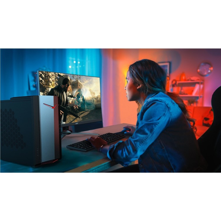 Refurbished Acer Nitro Intel Core i5-10400F 8GB 1TB GTX 1650 Windows 10 Gaming Desktop