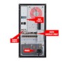 Refurbished Acer Nitro Intel Core i5-10400F 8GB 1TB GTX 1650 Windows 10 Gaming Desktop