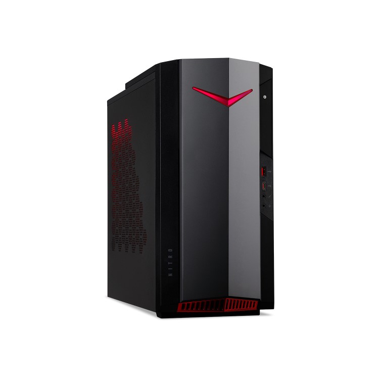 Acer Nitro N50-610 Core i5-10400F 8GB 1TB HDD + 512GB SSD GeForce GTX 1660 Super Windows 10 Gaming Desktop 