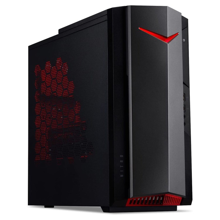 Acer Nitro N50-640 Core i5-12400 8GB 512GB SSD + 1TB HDD GeForce GTX 1660 Super Windows 11 Gaming PC