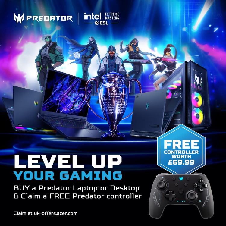 Acer Predator PO3-640 Core i7-12700F 16GB 1TB SSD RTX 3070 Windows 11 Gaming PC