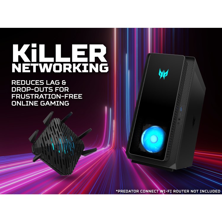 Acer Predator PO3-640 Core i7-12700F 16GB 1TB SSD RTX 3070 Windows 11 Gaming PC