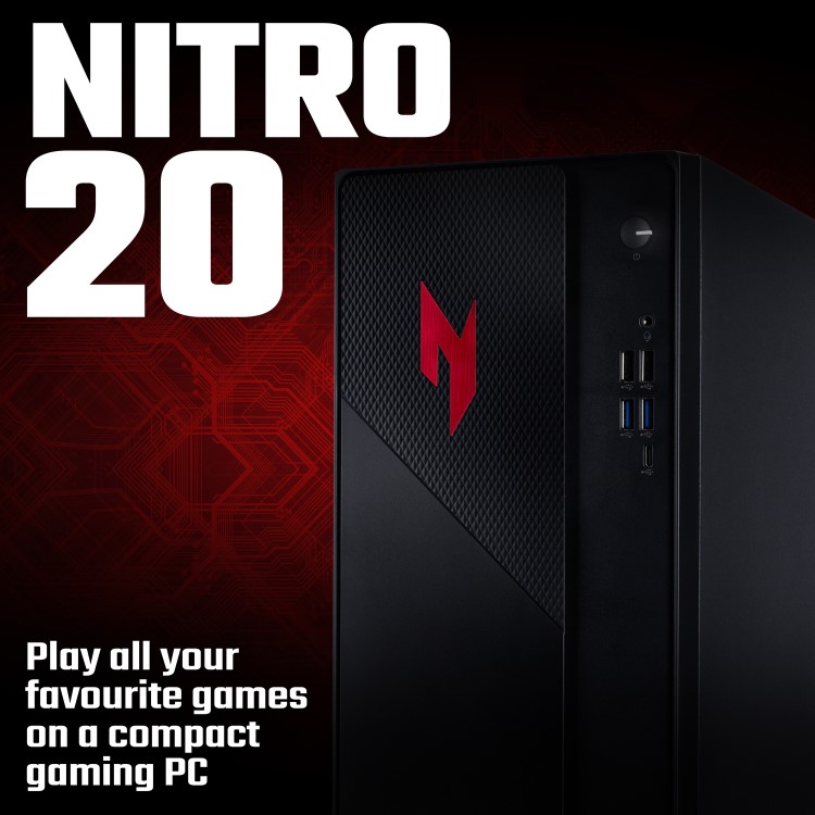 Acer Nitro 20 N20-101 Intel Core 5 210H 16GB RAM 512GB SSD RTX 5050 Windows 11 Gaming PC