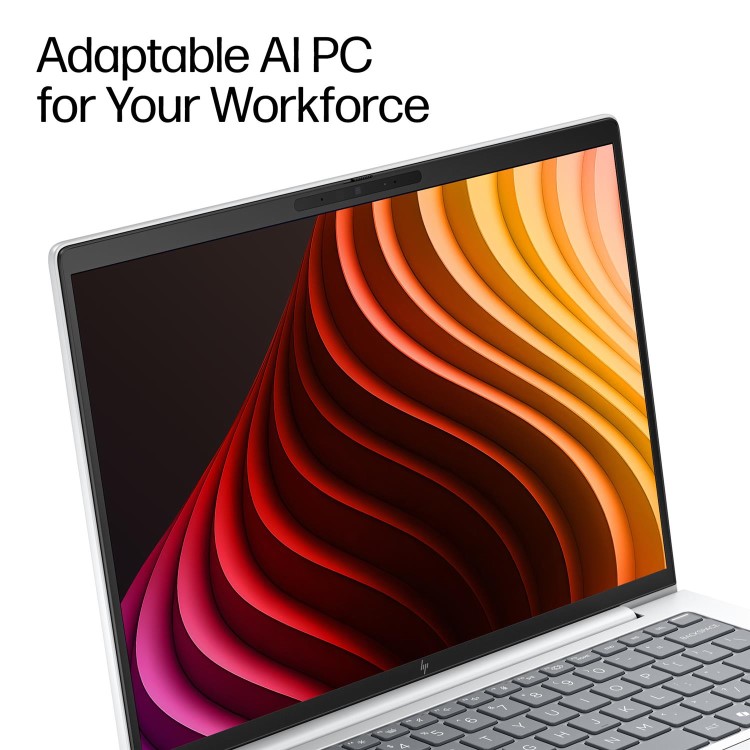EliteBook 8 G2i 14 inch Notebook Next Gen AI PC Wolf Pro Security Edition, 14", Windows 11 Pro, Intel Core™ Ultra 5, 16GB RAM, 512GB SSD, WUXGA, Glacier silver, Copilot+ PC