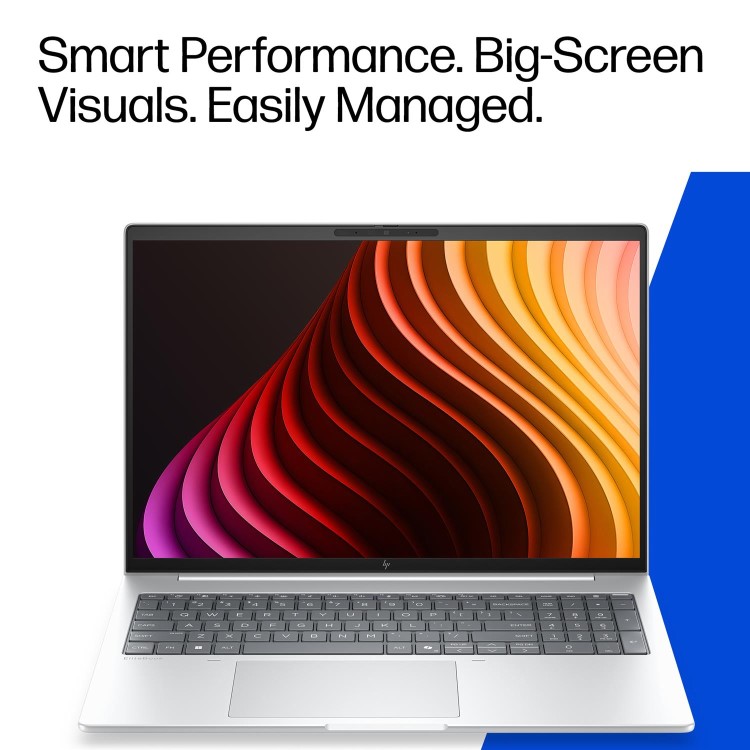 EliteBook 8 G2i 16 inch Notebook Next Gen AI PC Wolf Pro Security Edition, 16", Windows 11 Pro, Intel Core™ Ultra 7, 32GB RAM, 512GB SSD, WUXGA, Glacier silver, Copilot+ PC