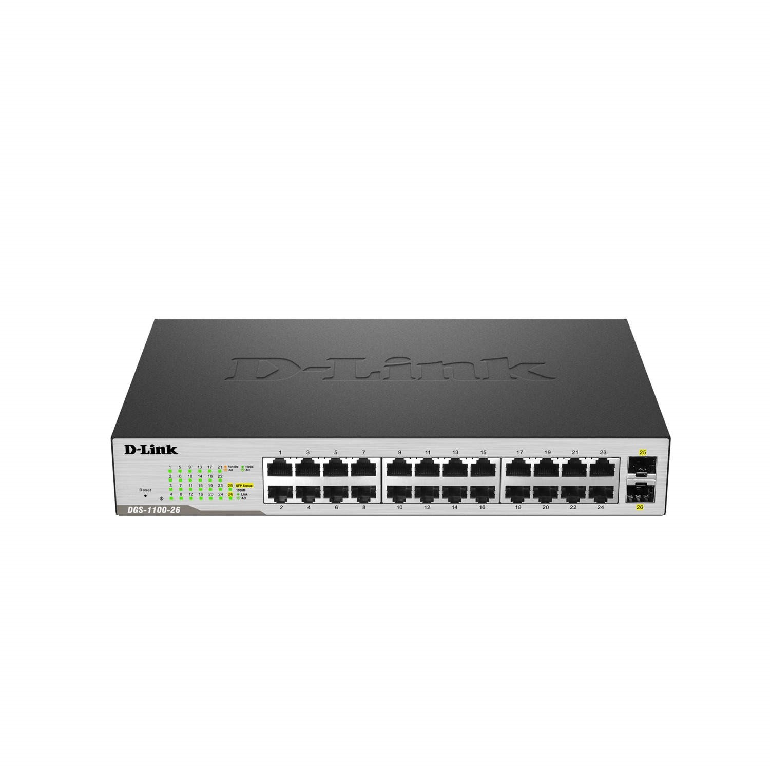 Switch D-Link EasySmart DGS-1100-24 - 24 Ports Gigabit Ethernet - Montable En Rack