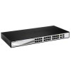 24-port 10/100/1G Smart Switch +4 RJ45/SFP