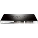 DGS-1210-28P 24 10/100/1000 Base-T port with 4 x 1000Base-T /SFP ports