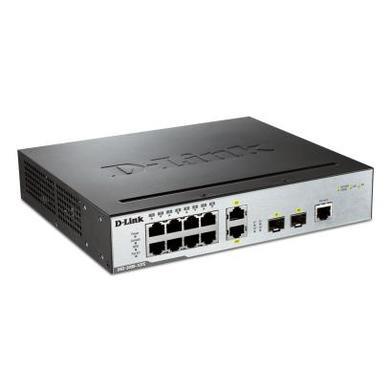 8-port 10/100 Layer 2 Managed Switch + 2-port Combo 1000BaseT/SFP