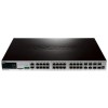 xStack 24-port 10/100/1G/10G L2+ Stackable PoE Switch + 4xRJ45/SFP + 4x10GE SFP+