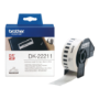 Brother DK22211 Black on White Continuous 29mm Film Label Tape