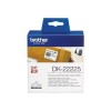 Brother DK22225 Black on White Continuous 38mm Film Label Tape