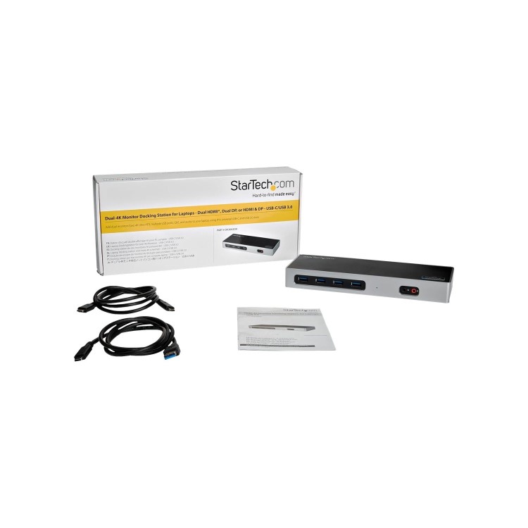 Startech Dual HDMI USB-C and USB 3.0 Universal Docking Station