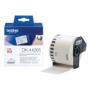 Brother DDK44205 Black on White Continuous 62mm Label Roll