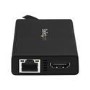 Startech USB C HDMI Multiport adapter - 2x USB 3.0 Ports - GbE - 60W PD - external video adapter - black 