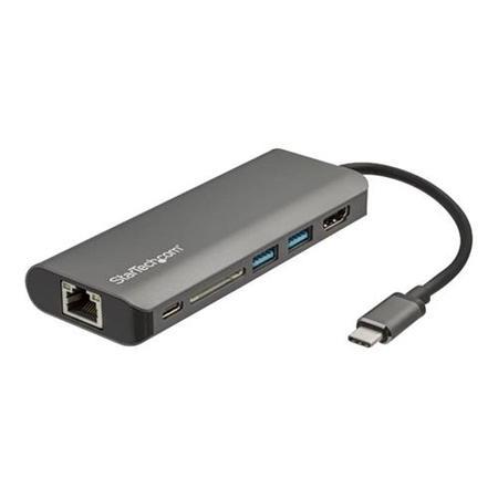 Startech USB C Multiport Adapter - USB Type-C Travel Dock to 4K HDMI 3x USB Hub