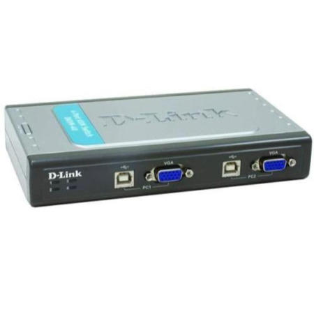 D-Link DKVM 4U - KVM switch - 4 ports