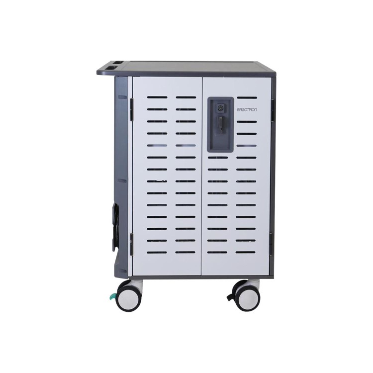 Ergotron DM40-2009-3 Portable Device Management Freestanding Charging Trolley Silver