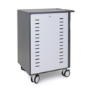Ergotron DM40-2009-3 Portable Device Management Freestanding Charging Trolley Silver