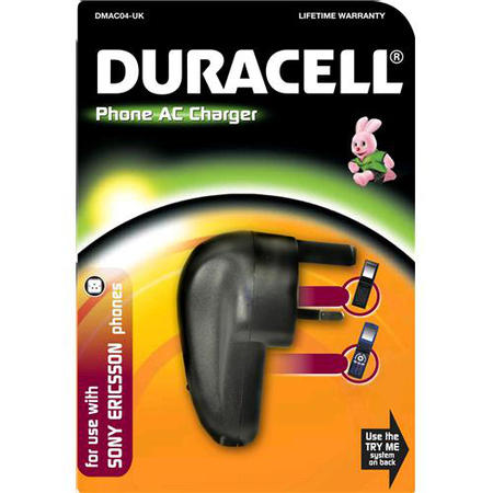 AC adapter Power Duracell AC Phone Charger-Sony-Ericsson