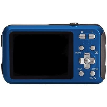Panasonic Lumix Dmc Ft30 16 1mp Waterproof Camera In Blue Laptops Direct