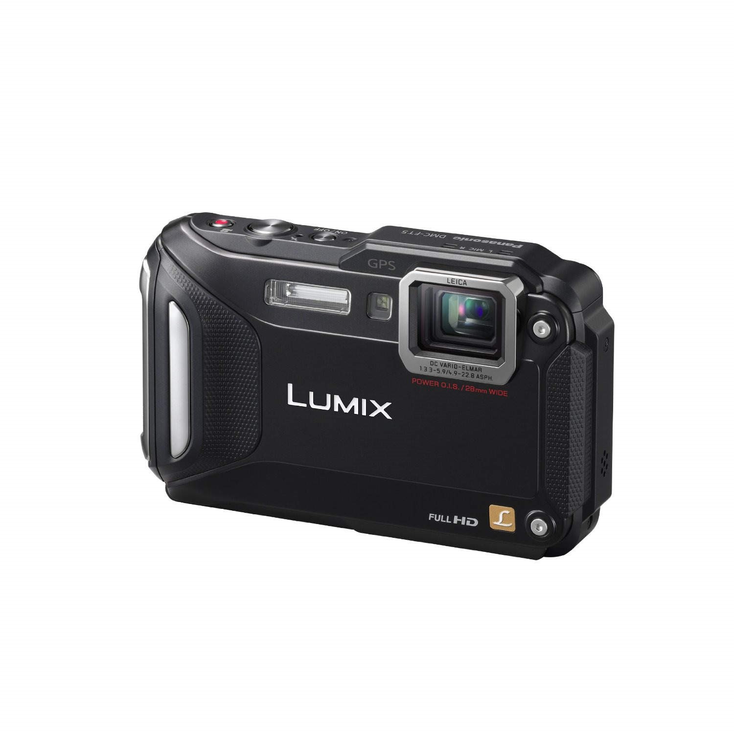 Panasonic DMC-FT5 3D Camera Black 16MP 4.6xZoom 3.0LCD 28mm Leica 