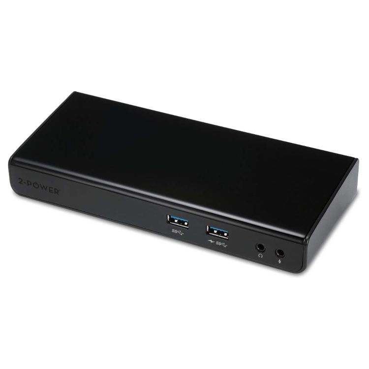 2-Power Dual Display Docking Station