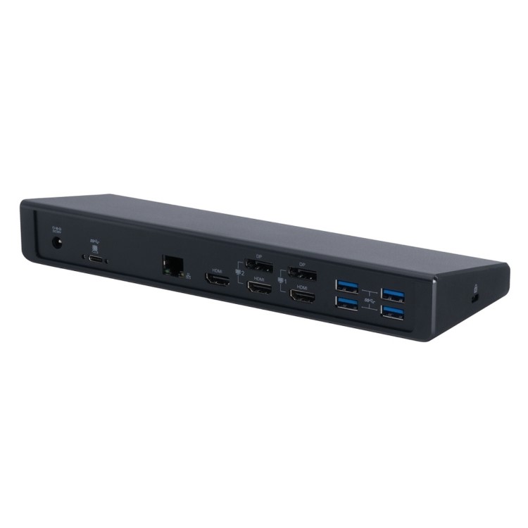 2-Power USB-C & USB-A Hybrid Triple 4K Docking Station