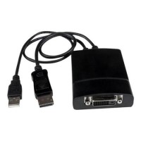 DisplayPort&reg; to DVI Dual Link Active Video Adapter Converter - DP to DVI-D - 2560x1600
