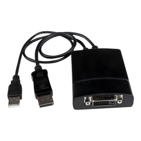 DisplayPort&reg; to DVI Dual Link Active Video Adapter Converter - DP to DVI-D - 2560x1600