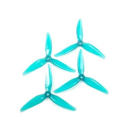 HQ Durable Prop  5.1X4.6X3 Light Teal 2CW+2CCW-Poly Carbonate-POPO