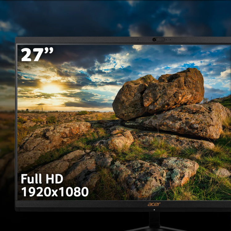 Acer Aspire C27-1800 Intel Core i5-12450H 8GB RAM 512GB SSD 27 Inch Windows 11 All-in-One PC