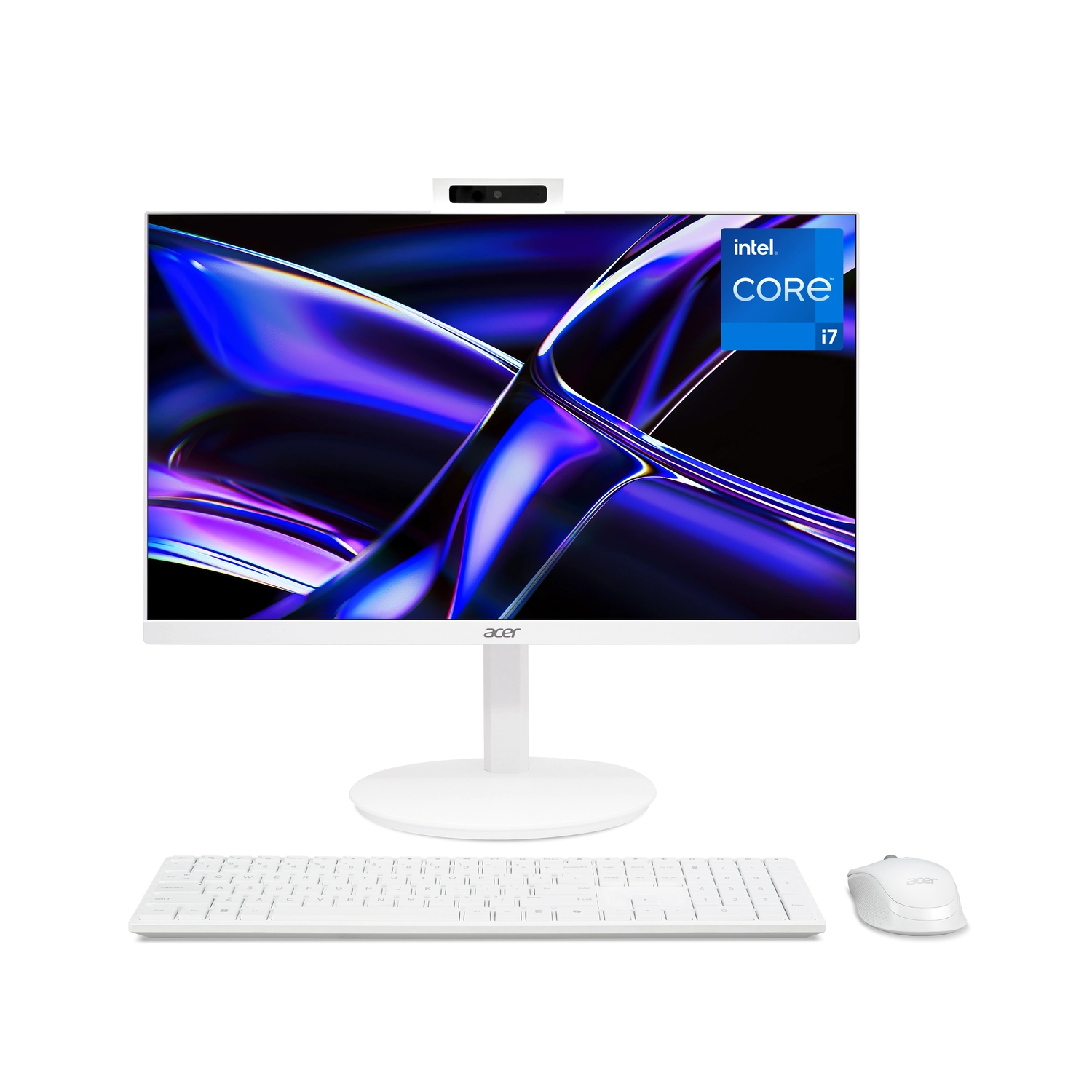 Acer Aspire C27-1E Intel Core I7-1355U 8GB RAM 1TB SSD 27 Inch Windows 11 All-In-One Pc White, Laptops Direct - DQ.BNREK.004