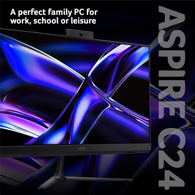 Acer Aspire C24-B Intel N150 8GB RAM 256GB SSD 23.8 Inch Windows 11 All-in-One PC